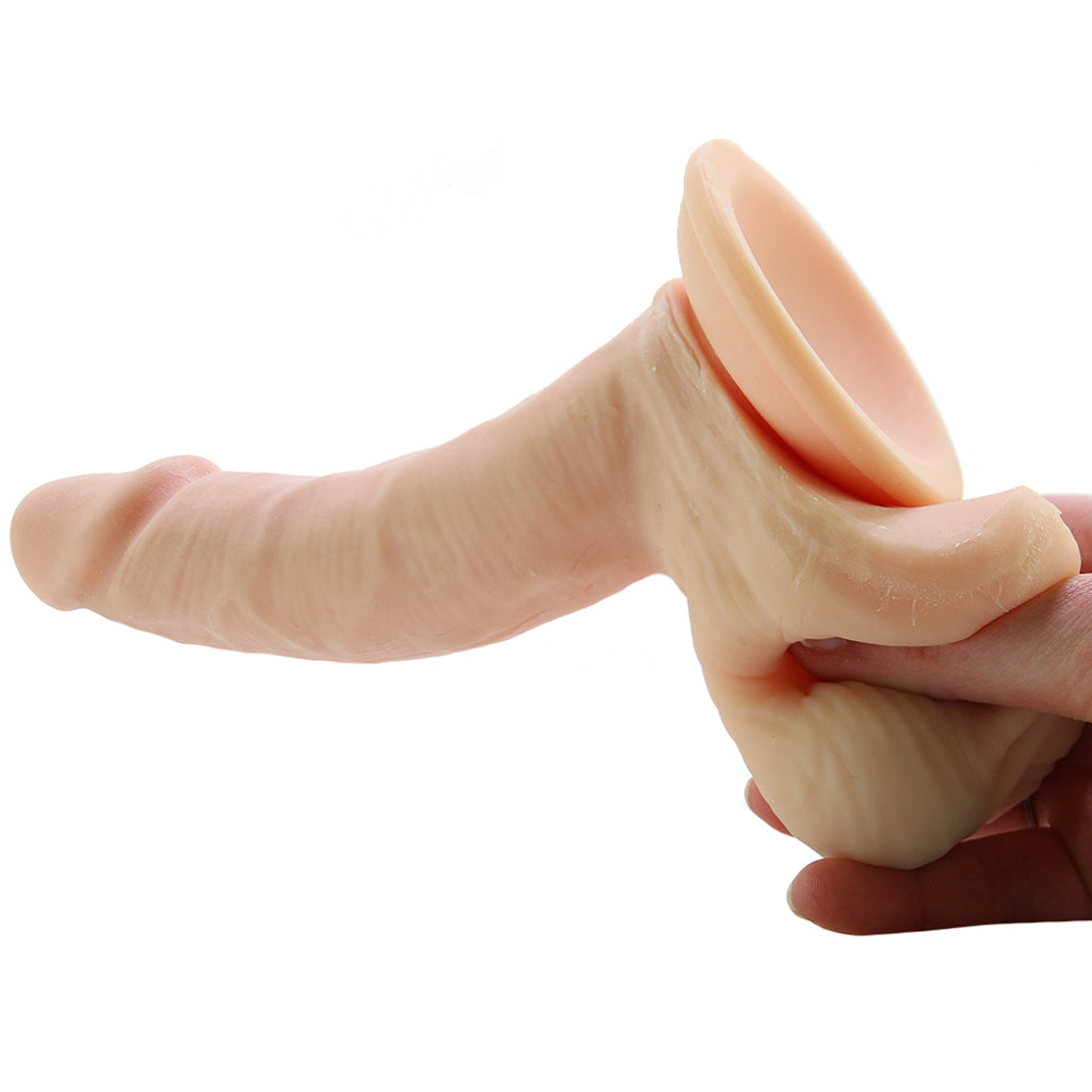 Emperor 6 Inch Ballsy Suction Dildo in Light Dildo Sex Toys > Realistic Dildos - Tophatter Daily Deals