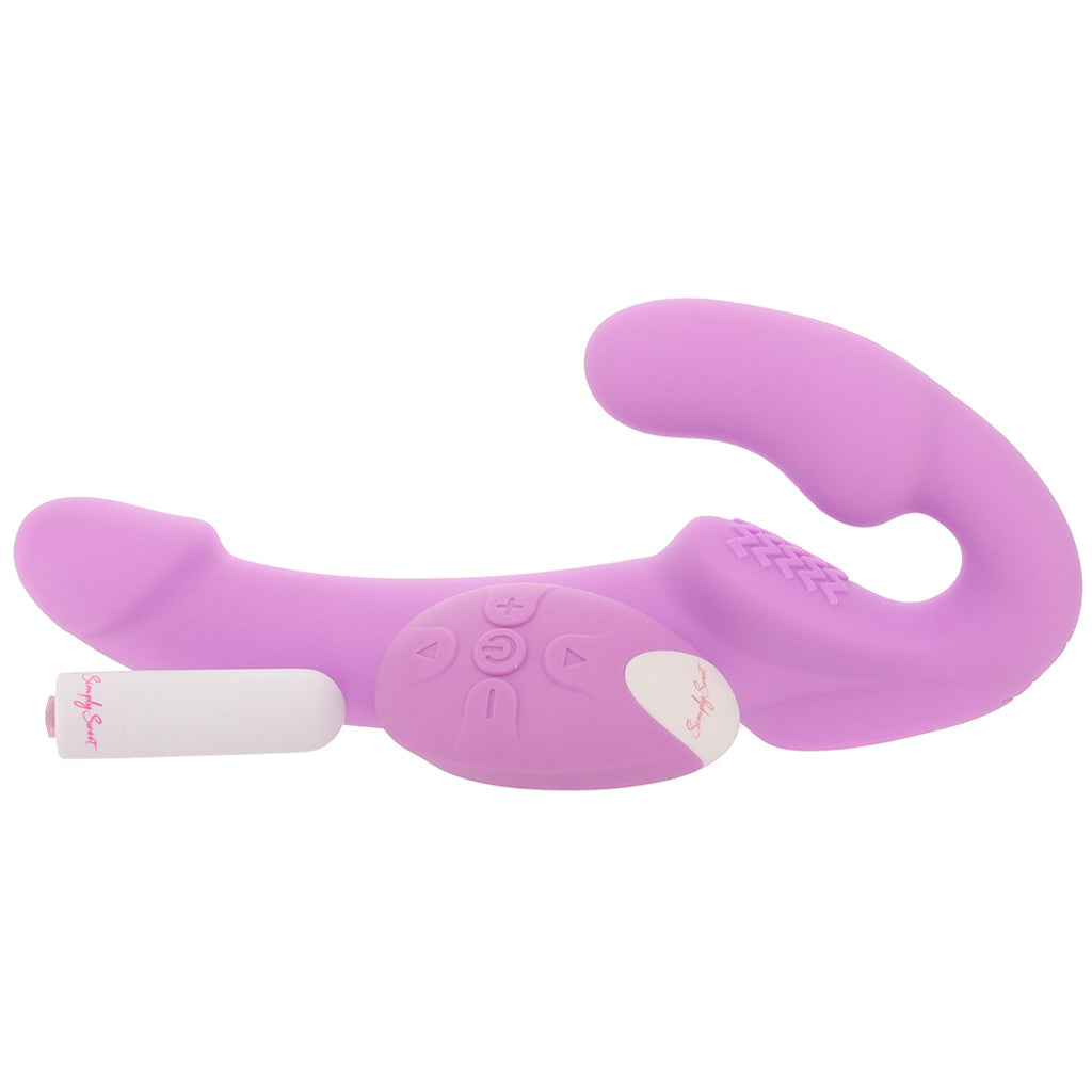 Candy Crush Remote Strapless Strap-On Vibe - Tophatter's Adult Sex Toys Online Vibrators > Strap-On & Wearable - Tophatter Daily Deals