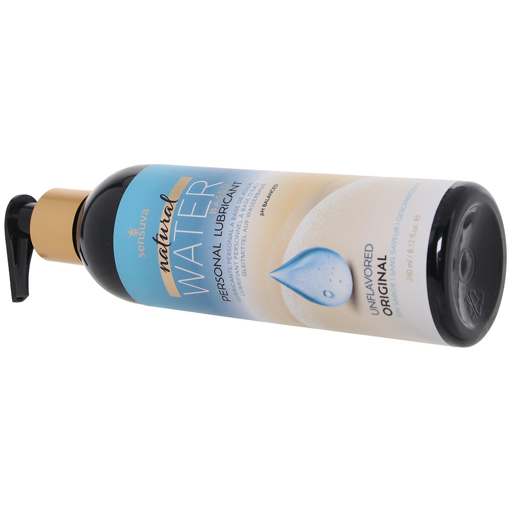 Natural Water Based Lube in 8.12oz/240ml - Tophatter's Adult Products Lubes and Lotions > Water Based Sex Lubes - Tophatter Daily Deals