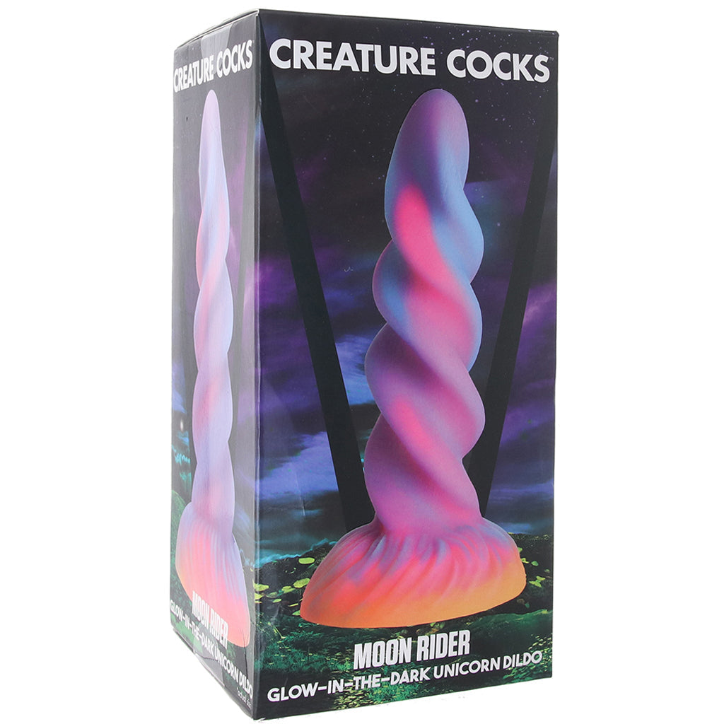 Creature Cocks Moon Rider Glow-in-the-Dark Dildo Dildo Sex Toys > Anal Dildos - Tophatter Daily Deals