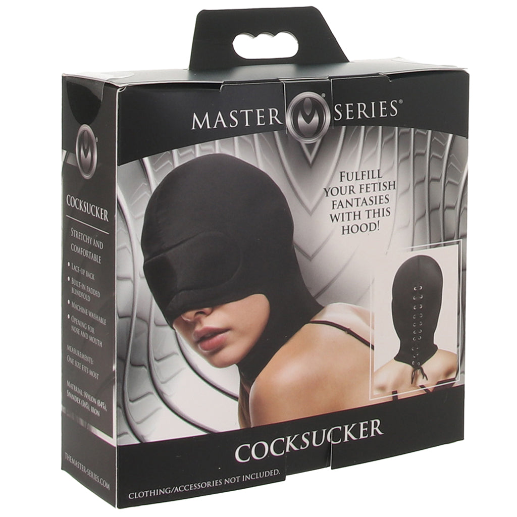 Master Series Cocksucker Hood Bondage and Fetish > Pleasure Masks and Dress Up Play - Tophatter Daily Deals