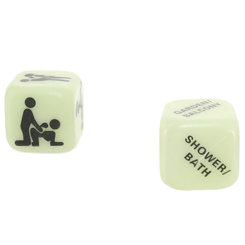 Glow in the Dark Sex Dice - Tophatter's Adult Products Sensual Love > Games - Tophatter Daily Deals