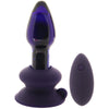 Icicles No.85 Vibrating Glass Plug in Purple Anal Sex Toys > Butt Plugs - Tophatter Daily Deals