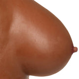Master Series Perky Pair D-Cup Silicone Breasts in Dark Sexual Wellness > Gender Expression and Affirmation - Tophatter Daily Deals