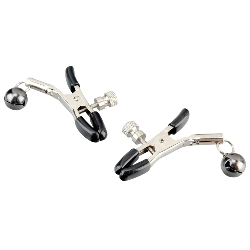 Bell Nipple Clips - Tophatter's Adult Sex Toys Online Bondage and Fetish > Nipple Stimulators & Clamps - Tophatter Daily Deals