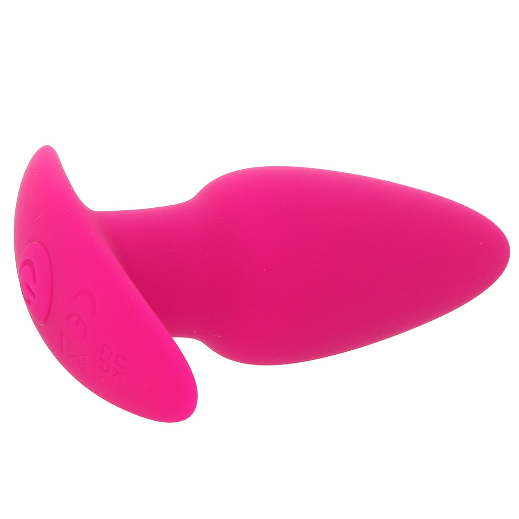 Basic Essentials Vibrating Tapered Plug Anal Sex Toys > Butt Plugs - Tophatter Daily Deals