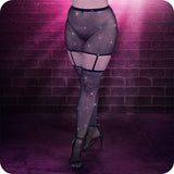Radiance One Piece Gartered Skirt and Stockings XL Lingerie > Lingerie - Tophatter Daily Deals