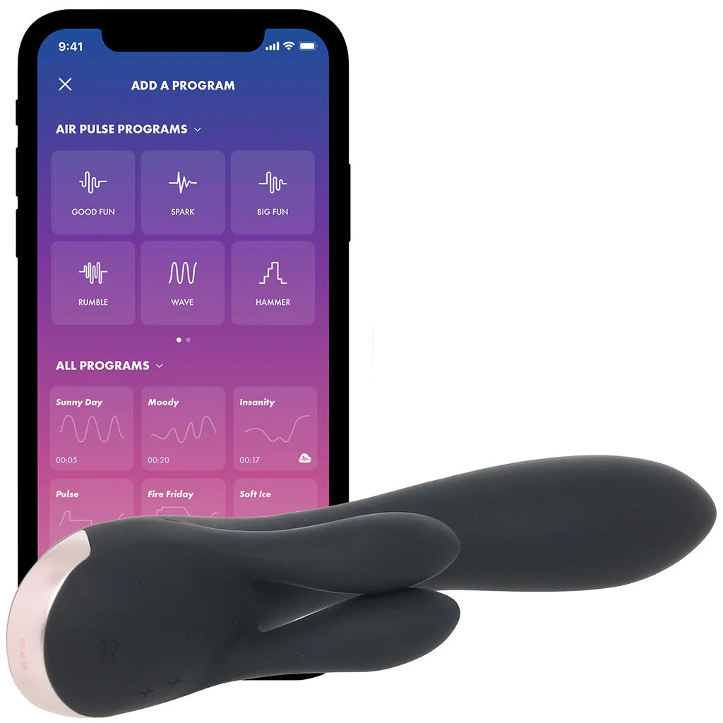 Satisfyer Double Flex Rabbit Vibe Vibrators > Rabbit Vibrators - Tophatter Daily Deals