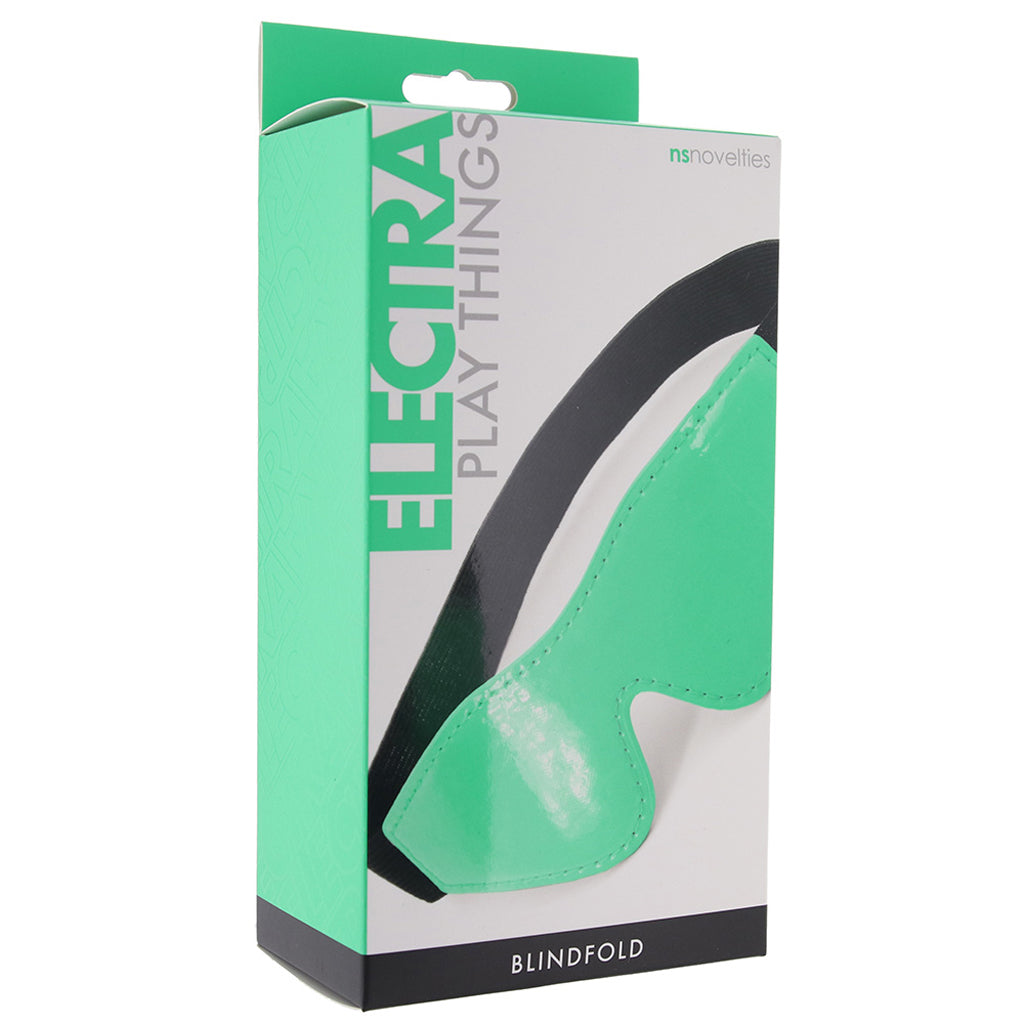 Electra Play Things Blindfold in Neon Green - Tophatter's Adult Products Bondage and Fetish > Pleasure Masks and Dress Up Play - Tophatter Daily Deals