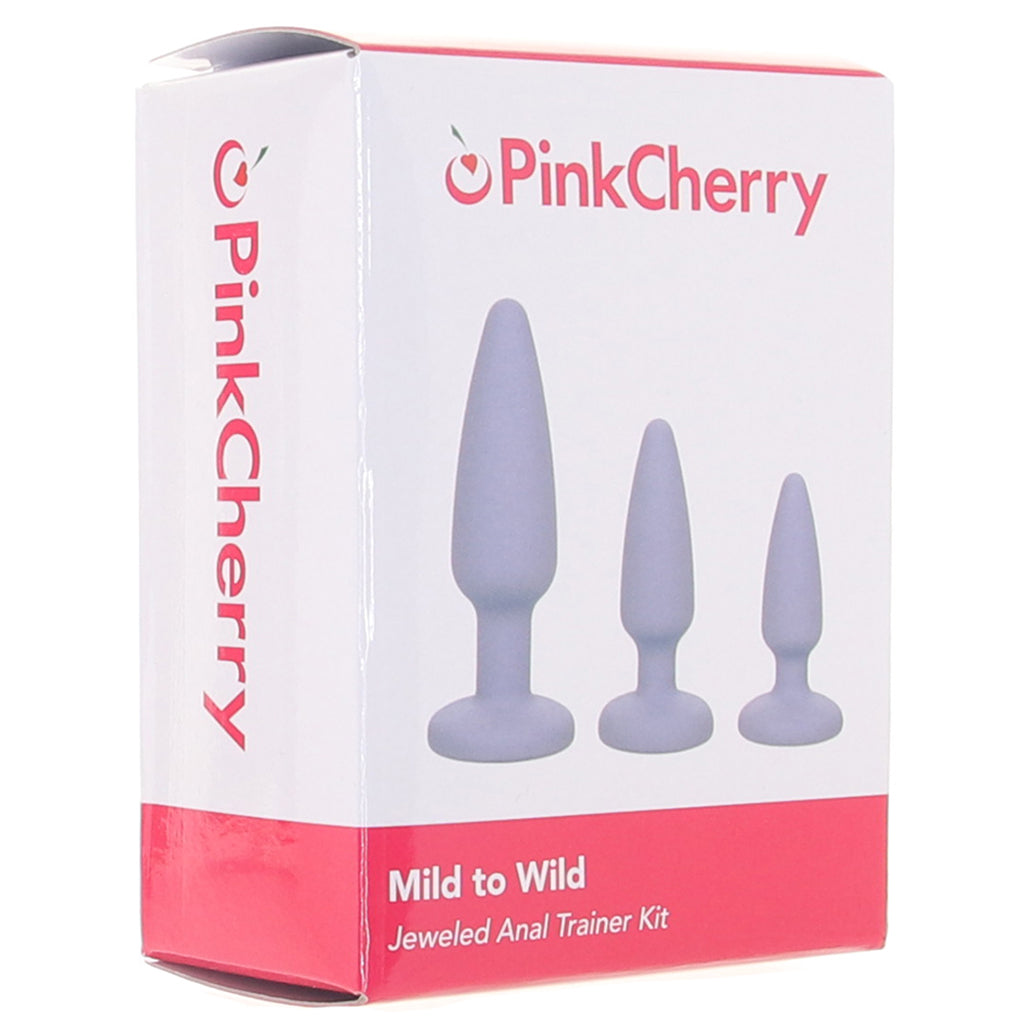 PinkCherry Mild To Wild Jeweled Anal Trainer Kit Anal Sex Toys > Butt Plugs - Tophatter Daily Deals