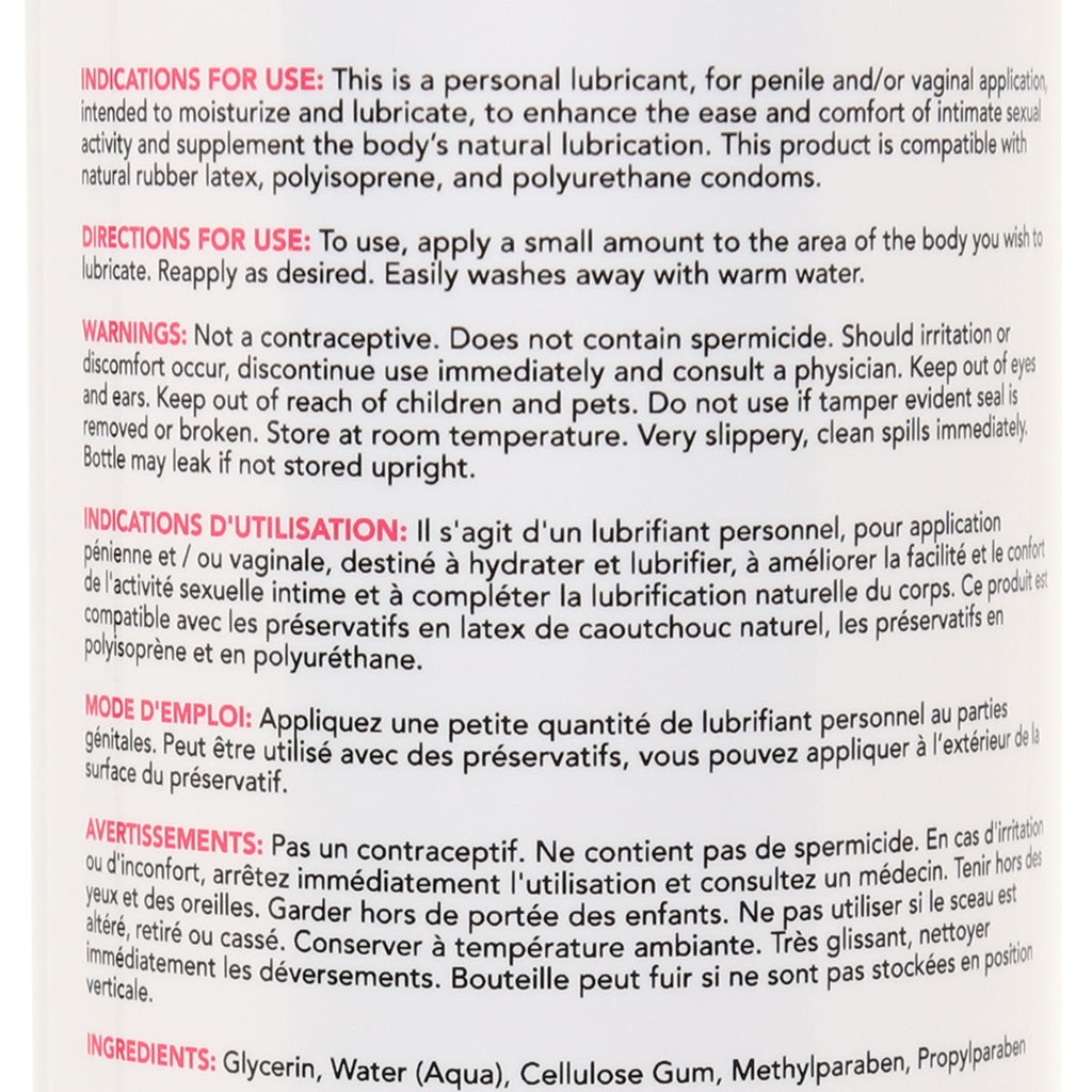 PinkCherry Water Based Anal Lubricant in 16oz/475ml Lubes and Lotions > Anal Sex Lubes - Tophatter Daily Deals