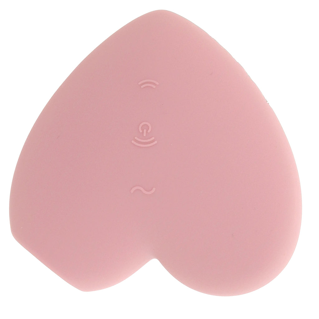 Satisfyer Cutie Heart Air Pulse Stimulator in Light Red Vibrators > Clitoral Stimulators - Tophatter Daily Deals