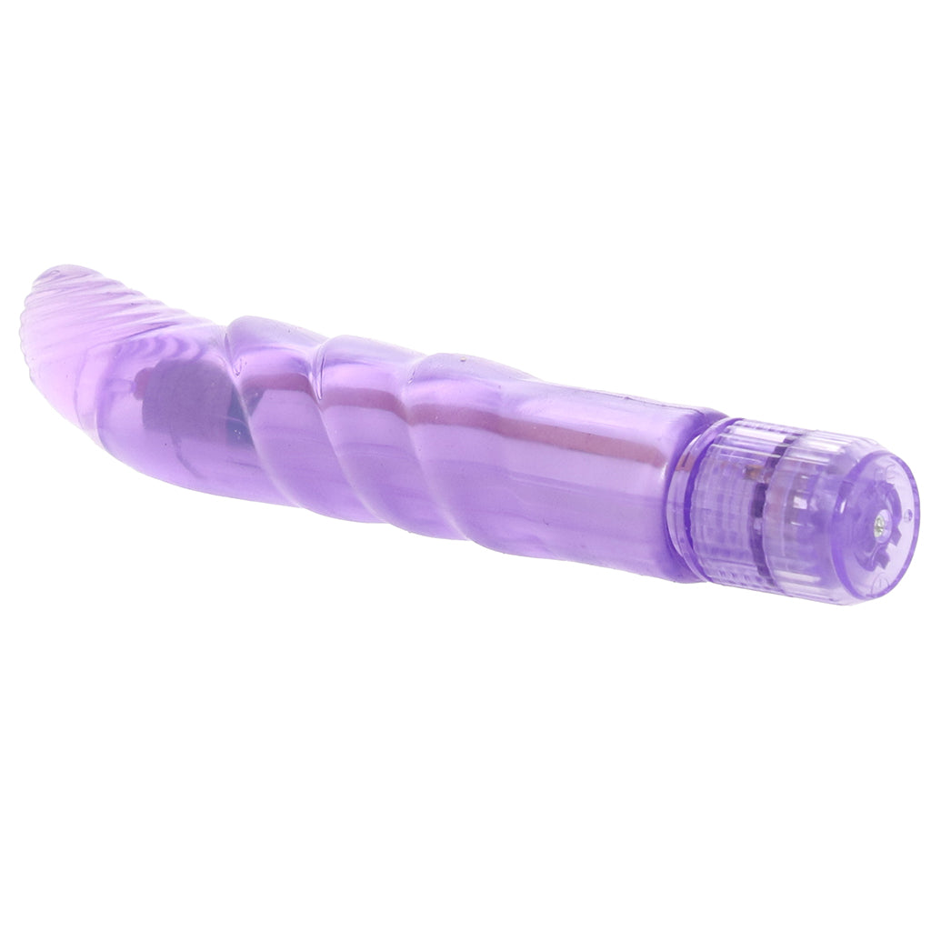 Basic Essentials Slim Softee Vibe in Purple Vibrators > G-Spot Vibrators - Tophatter Daily Deals