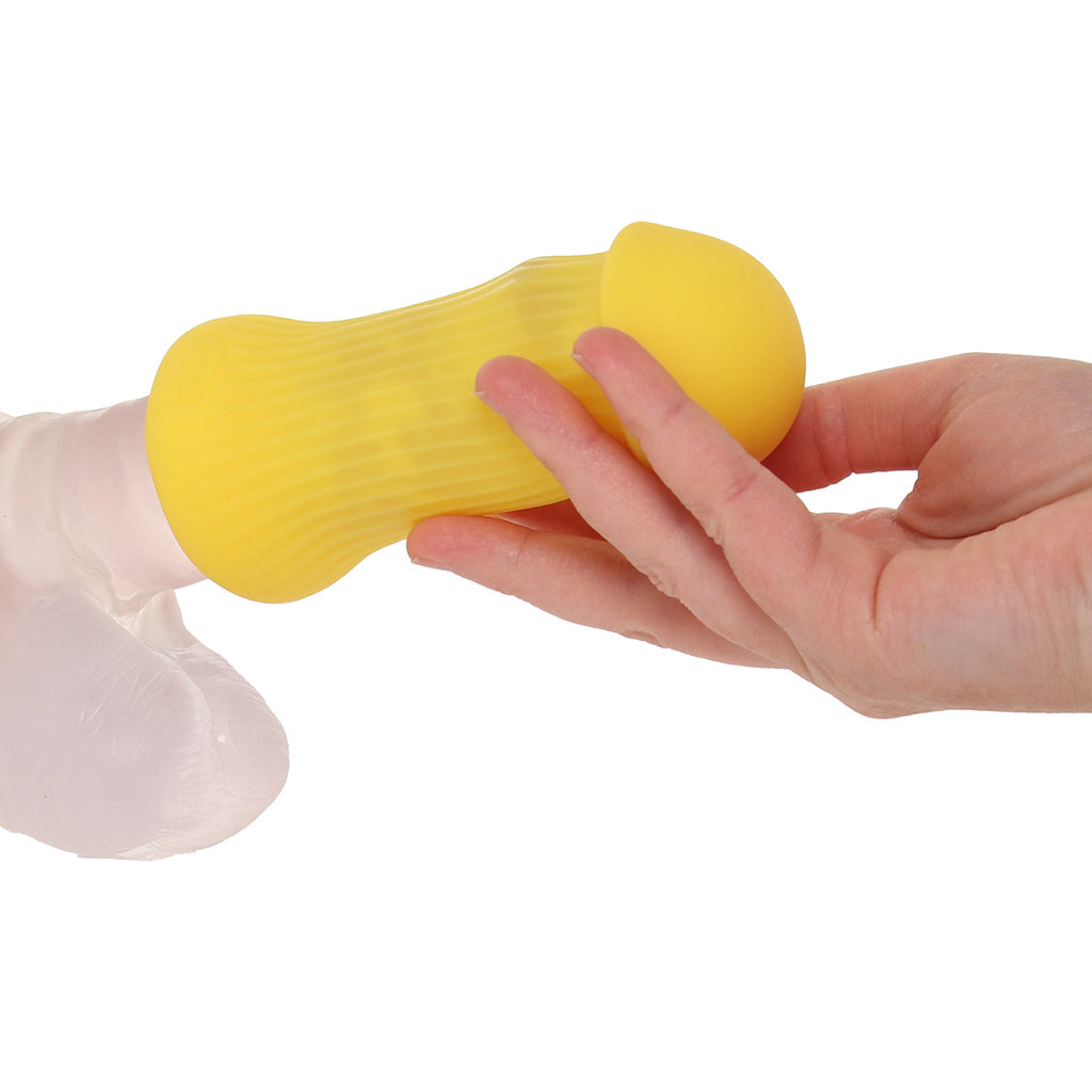 Mochi ULTRASKYN Mini Stroker in Yellow Male Masturbators > Discreet Masturbators - Tophatter Daily Deals