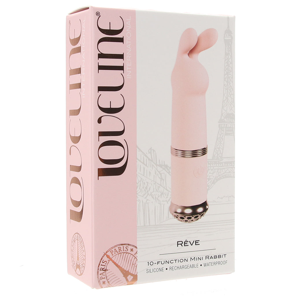Loveline Reve Mini Rabbit Vibe Vibrators > Clitoral Stimulators - Tophatter Daily Deals