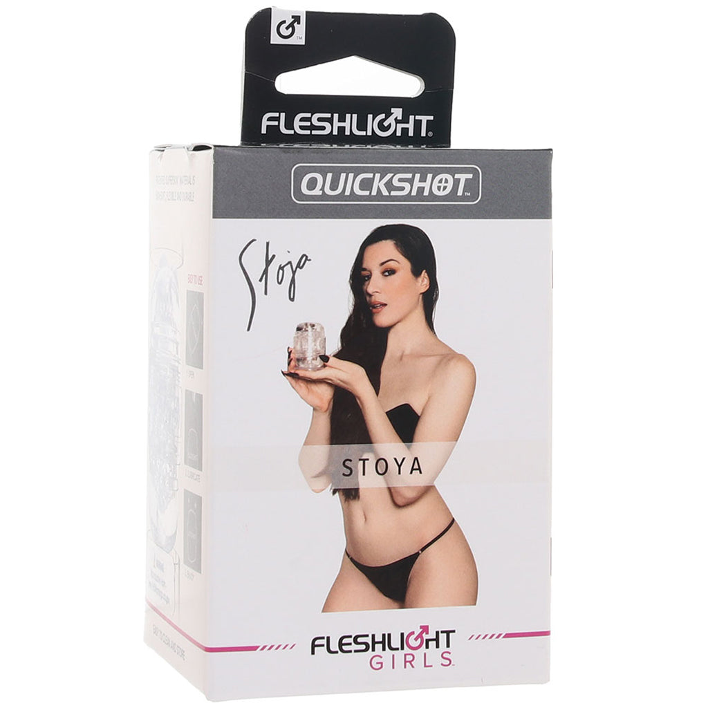 Fleshlight Quickshot Featuring Stoya - Tophatter's Adult Sex Toys Online Male Masturbators > Porn Stars - Tophatter Daily Deals