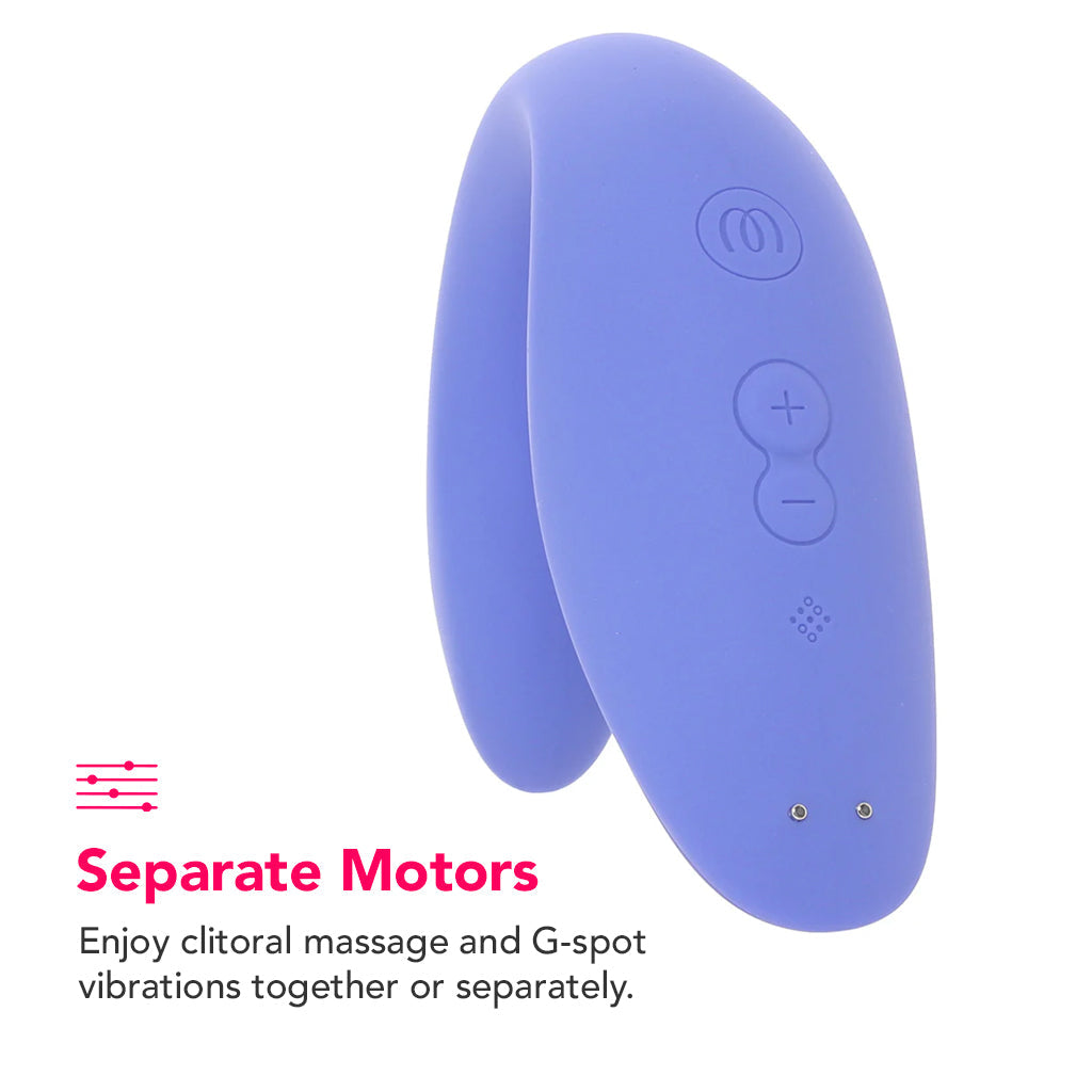 Womanizer Blend Dual Stimulator in Blue - Tophatter's Vibrator Deals Online Vibrators > G-Spot Vibrators - Tophatter Daily Deals