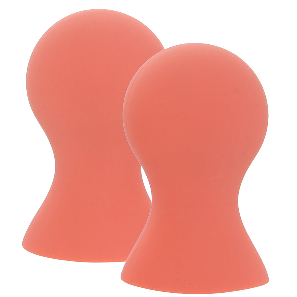 S&M Peaches 'n CreaMe Silicone Nipple Suckers - Tophatter's Adult Sex Toys Online Bondage and Fetish > Nipple Stimulators & Clamps - Tophatter Daily Deals