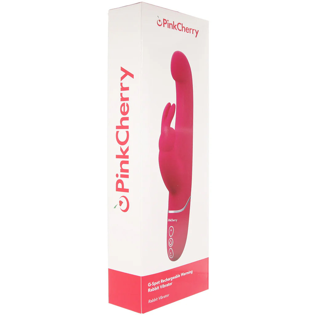 PinkCherry Warming G-Spot Rabbit Vibe in Pink Vibrators > Rabbit Vibrators - Tophatter Daily Deals