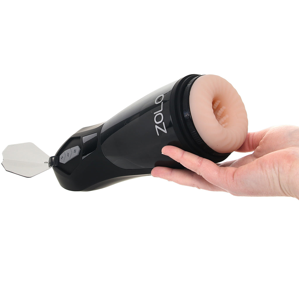 Zolo Lift Off Vibrating Thrusting Auto Stroker Male Masturbators > Vibrating - Tophatter Daily Deals