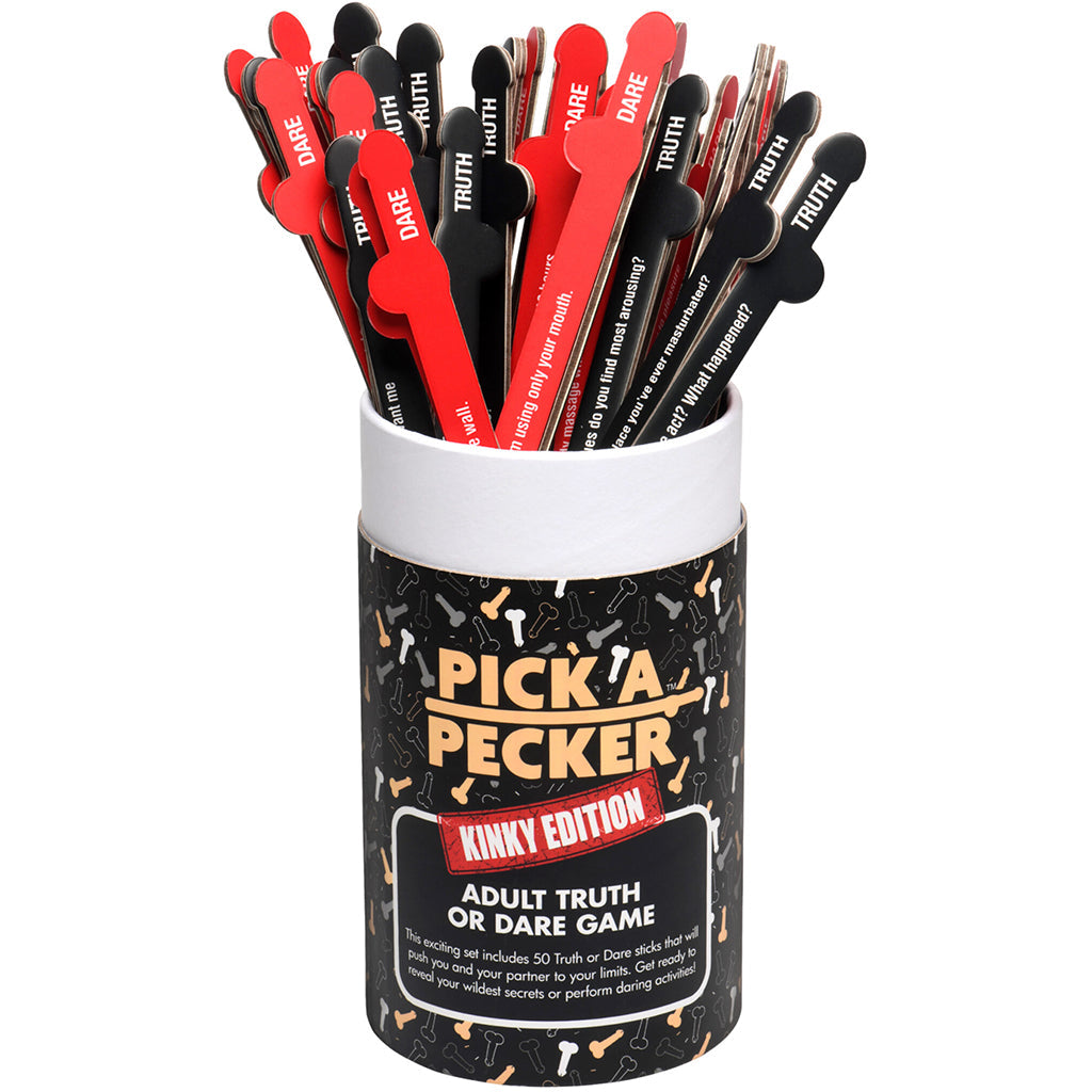 Pick-A-Pecker Kinky Edition Truth or Dare Game - Tophatter's Adult Sex Toys Online Sensual Love > Games - Tophatter Daily Deals