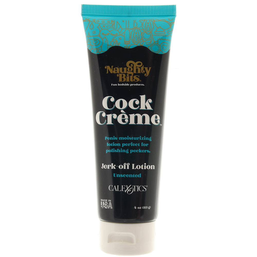 Naughty Bits Cock Créme in 4oz/120ml - Tophatter's Adult Sex Toys Online Lubes and Lotions > Oil Based Sex Lubes - Tophatter Daily Deals