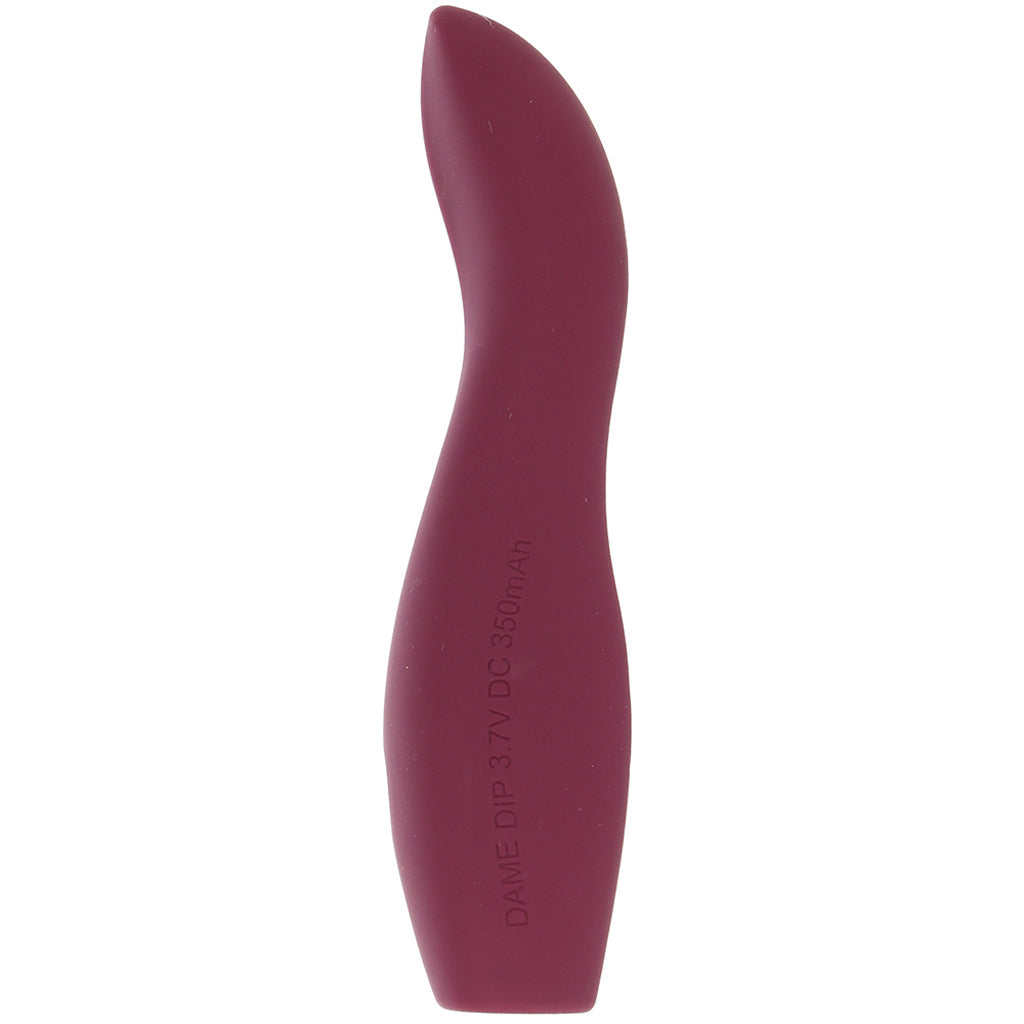 Dame Dip 2.0 Versatile Vibe in Plum Vibrators > G-Spot Vibrators - Tophatter Daily Deals