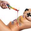 Master Series Pride Rainbow Drip Candles Bondage and Fetish > Tools & Accessories - Tophatter Daily Deals