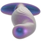 Ouch! Smooth Silicone P-Spot Butt Plug in Metallic Blue Anal Sex Toys > Butt Plugs - Tophatter Daily Deals