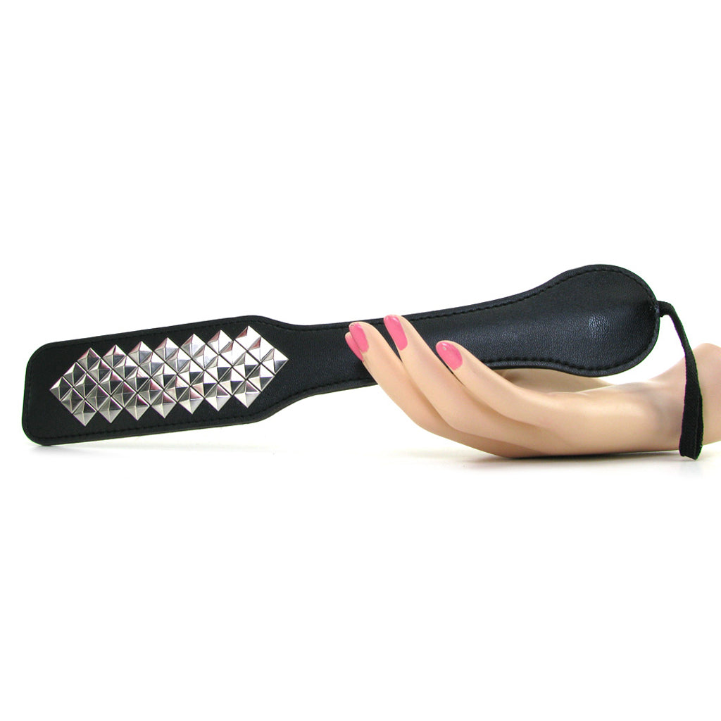 Studded Paddle - Tophatter's Adult Products Bondage and Fetish > Whips and Crops - Tophatter Daily Deals