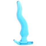 Blue Line 5.75 Inch Wavy Butt Plug Anal Sex Toys > Butt Plugs - Tophatter Daily Deals