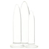 Crystál 3 Piece Glass Dilator Training Kit Dildo Sex Toys > Non-Phallic Dildos - Tophatter Daily Deals