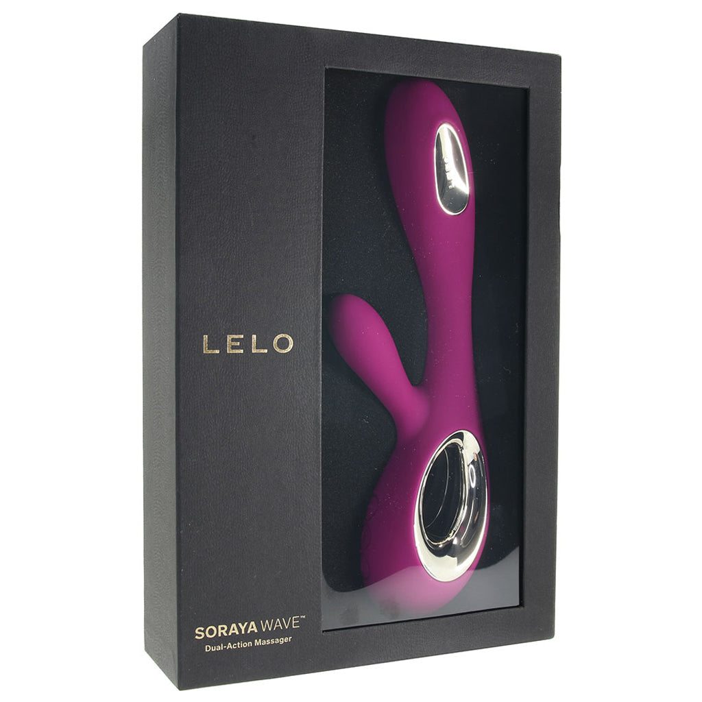 SORAYA Wave G-Spot and Clitoral Vibrator in Deep Rose Vibrators > Rabbit Vibrators - Tophatter Daily Deals