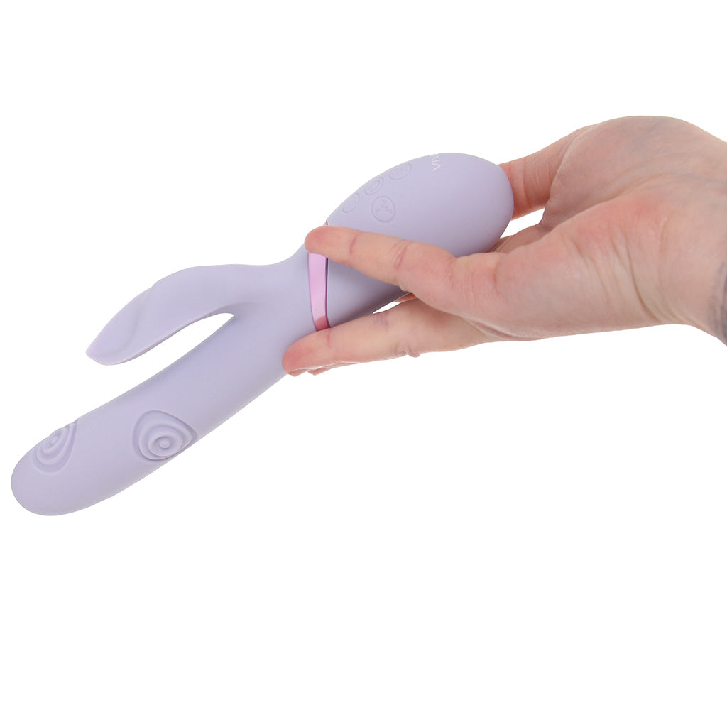 Dolce Vive Fronda Tapping Leaf Rabbit Vibe - Tophatter's Vibrator Deals Online Vibrators > Rabbit Vibrators - Tophatter Daily Deals