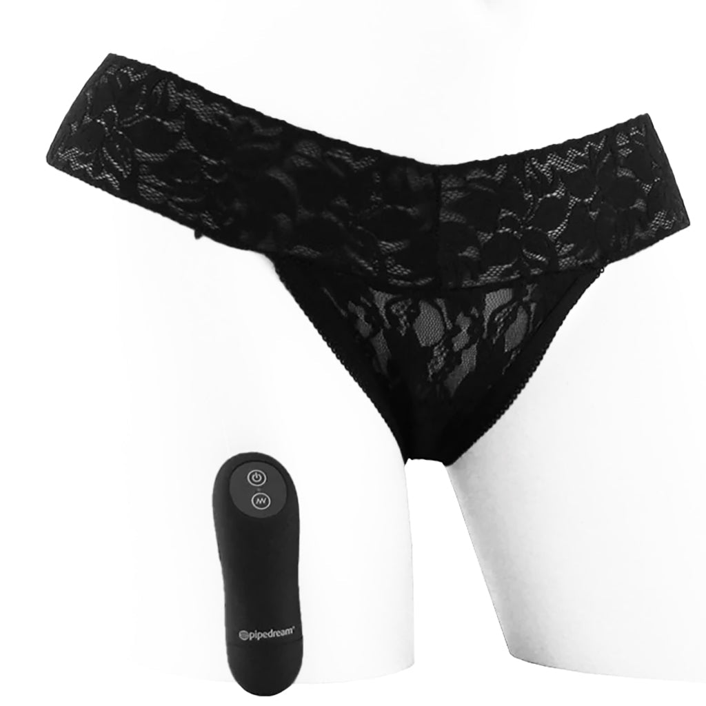 Fetish Fantasy Ltd Remote Panties in Black - Tophatter's Vibrator Deals Online Vibrators > Wearable & Panty Vibrators - Tophatter Daily Deals