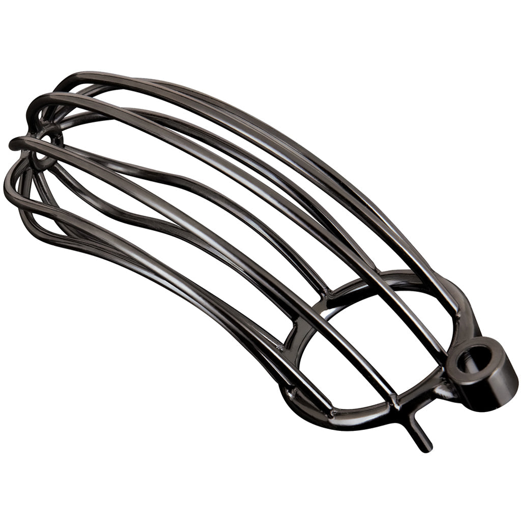 Blue Line Prisoner Cock Cage in Black - Tophatter's Adult Products Bondage and Fetish > Cock and Ball Devices - Tophatter Daily Deals