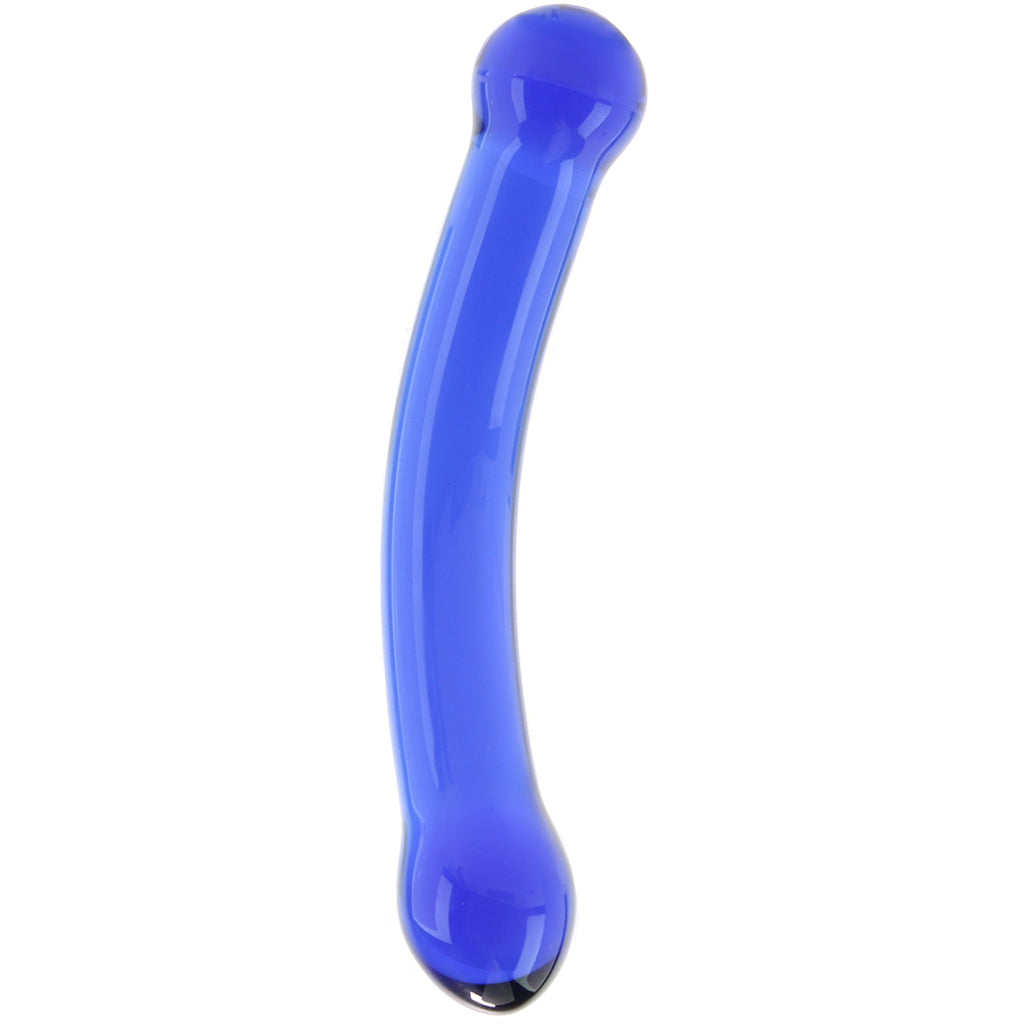 gläs 6 Inch Curved G-Spot Glass Dildo Dildo Sex Toys > Pyrex Glass Dildos - Tophatter Daily Deals