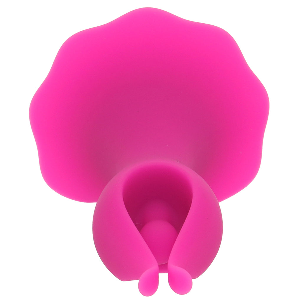 Sienna Fluttering Silicone Vibe in Pink - Tophatter's Vibrator Deals Online Vibrators > Clitoral Stimulators - Tophatter Daily Deals