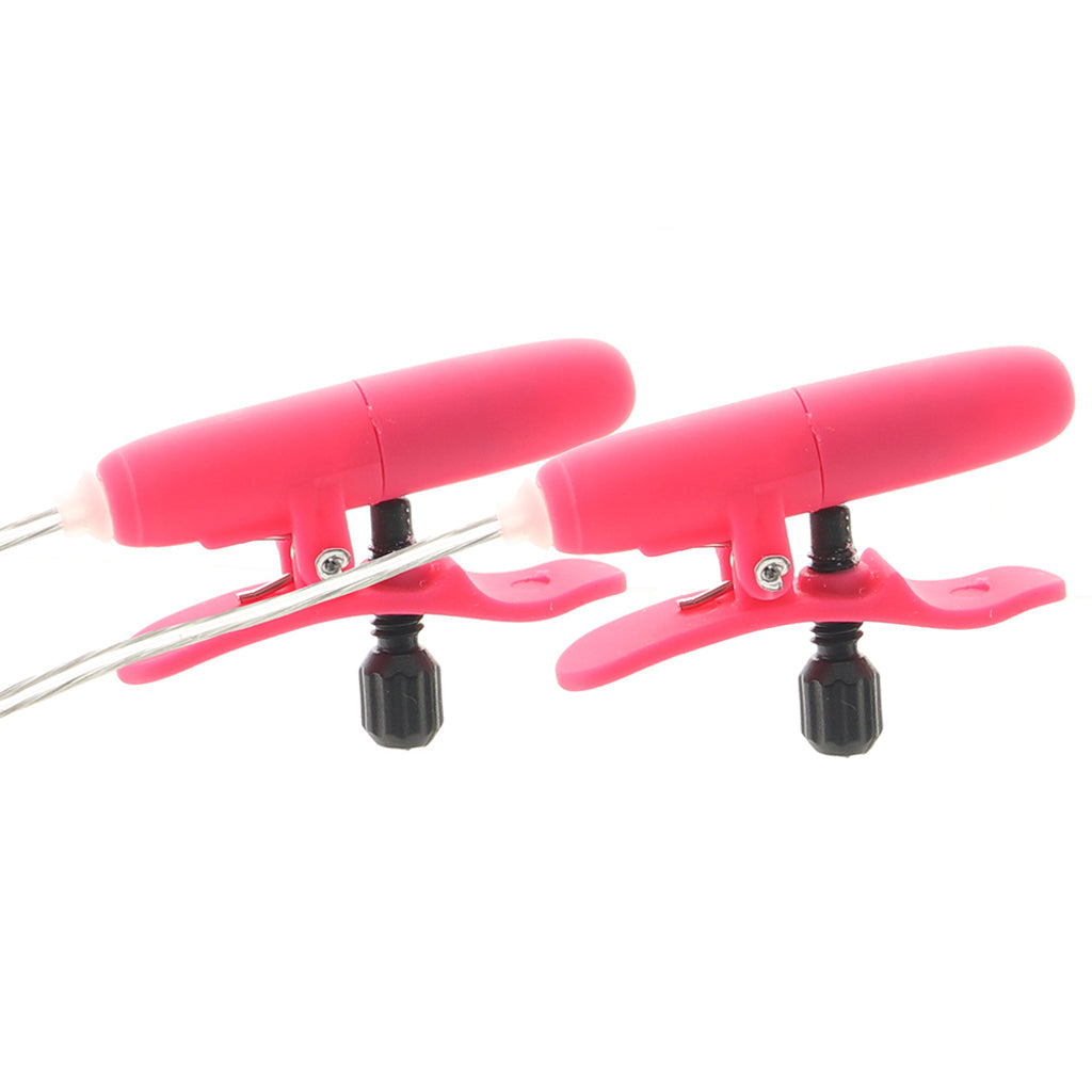 nipple Play Heated Nipple Teasers in Pink - Tophatter's Adult Products Bondage and Fetish > Nipple Stimulators & Clamps - Tophatter Daily Deals
