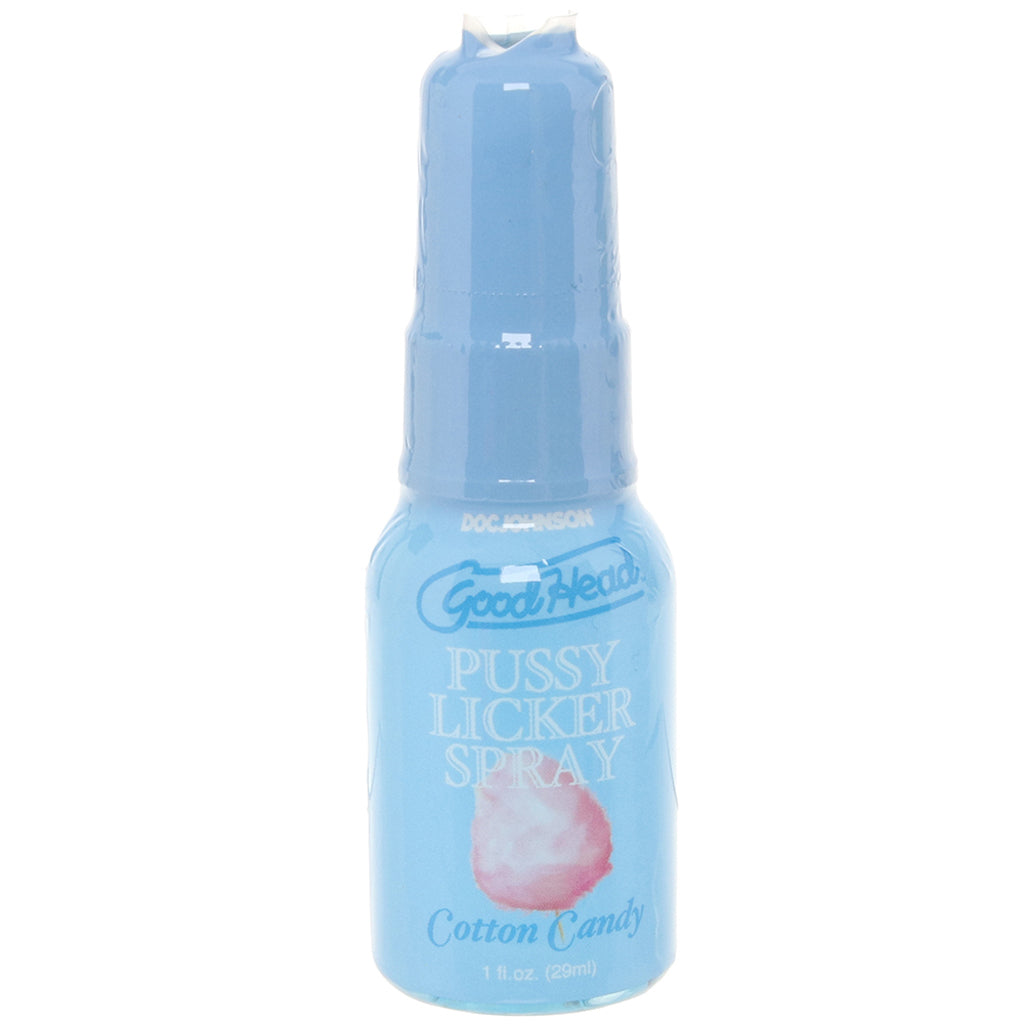 GoodHead Pussy Licker Spray 1fl.oz/29ml in Cotton Candy Lubes and Lotions > Flavored Sex Lubes - Tophatter Daily Deals