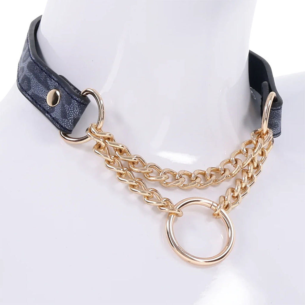 Sex & Mischief Cougar Day Collar - Tophatter's Adult Sex Toys Online Bondage and Fetish > Leashes and Collars - Tophatter Daily Deals