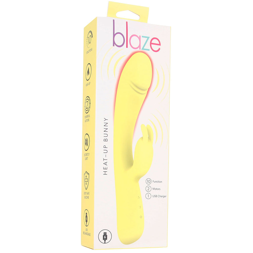 Blaze Heat-Up Bunny Rabbit Vibe - Tophatter's Vibrator Deals Online Vibrators > Rabbit Vibrators - Tophatter Daily Deals