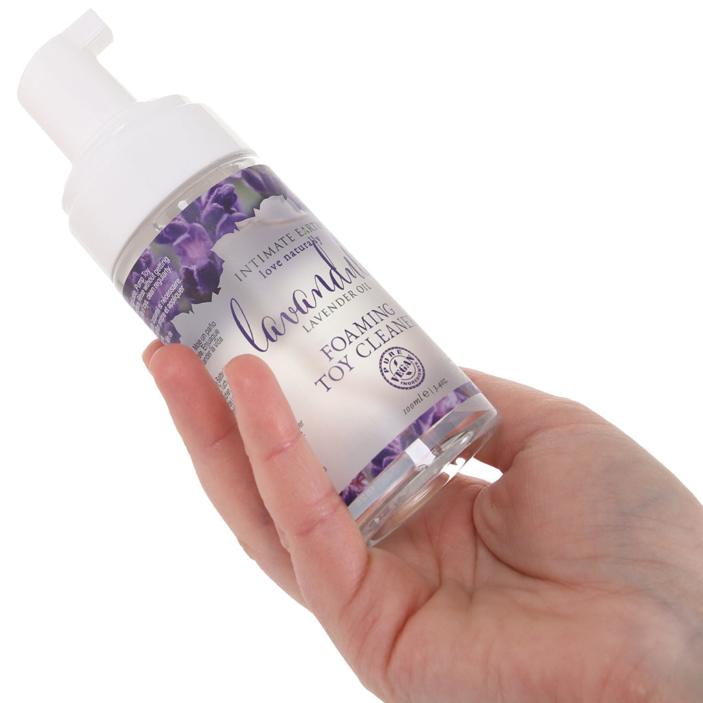 Lavendula Lavender Oil Foaming Toy Cleaner in 3.4oz/100ml Lubes and Lotions > Sex Toy Cleaner - Tophatter Daily Deals