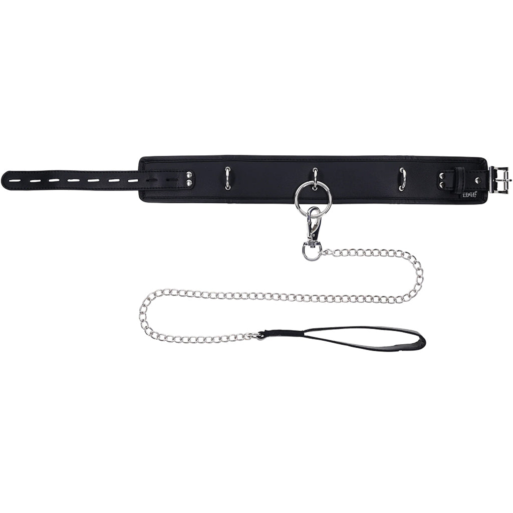 Edge Collar and Leash - Tophatter's Adult Sex Toys Online Bondage and Fetish > Leashes and Collars - Tophatter Daily Deals
