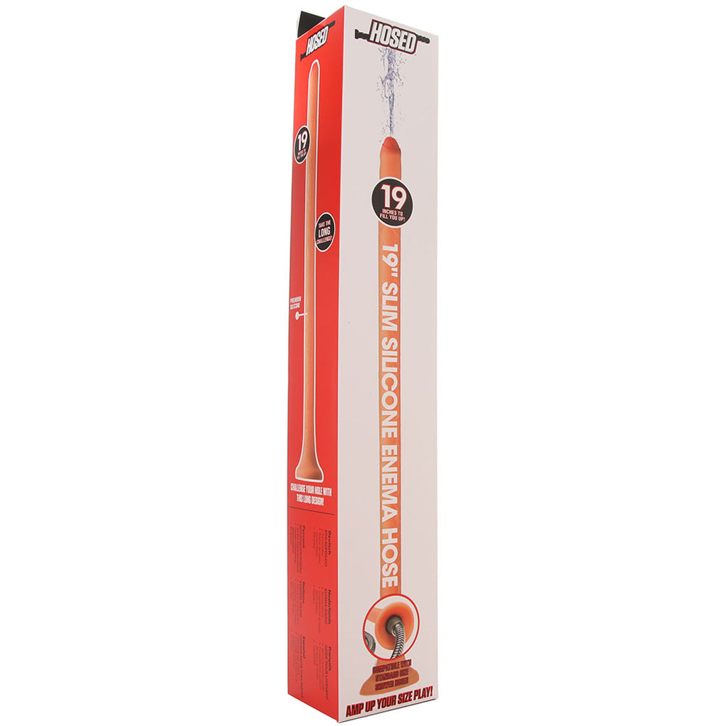 19 Inch Slim Realistic Silicone Enema Hose - Tophatter's Adult Sex Toys Online Anal Sex Toys > Douche and Enema - Tophatter Daily Deals