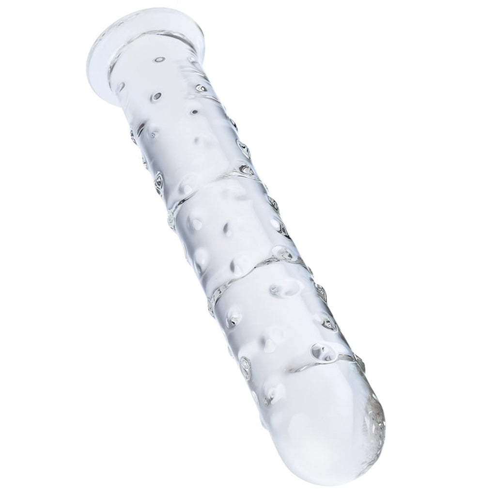 gläs 10 Inch Extra Large Nubbed Dildo - Tophatter's Adult Products Dildo Sex Toys > Realistic Dildos - Tophatter Daily Deals