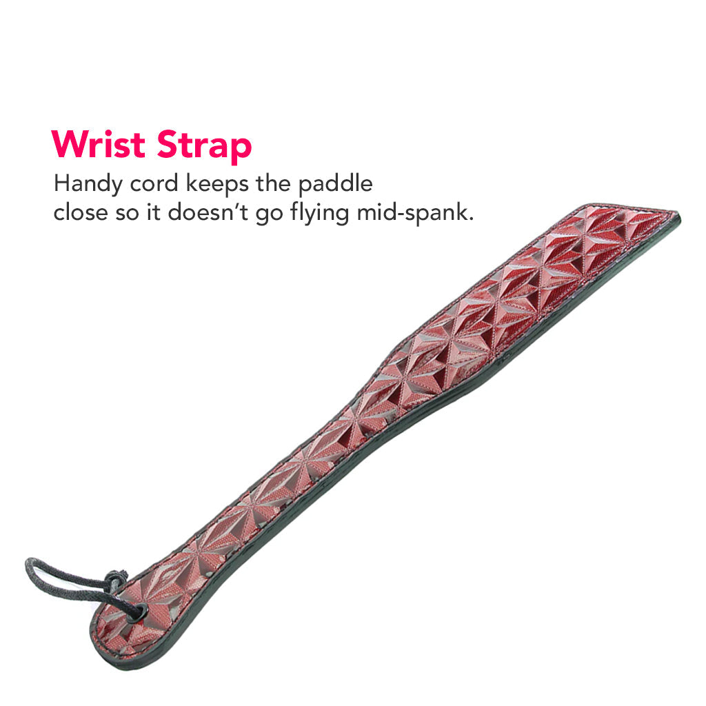Ouch! Luxury Paddle in Burgundy Bondage and Fetish > Whips and Crops - Tophatter Daily Deals