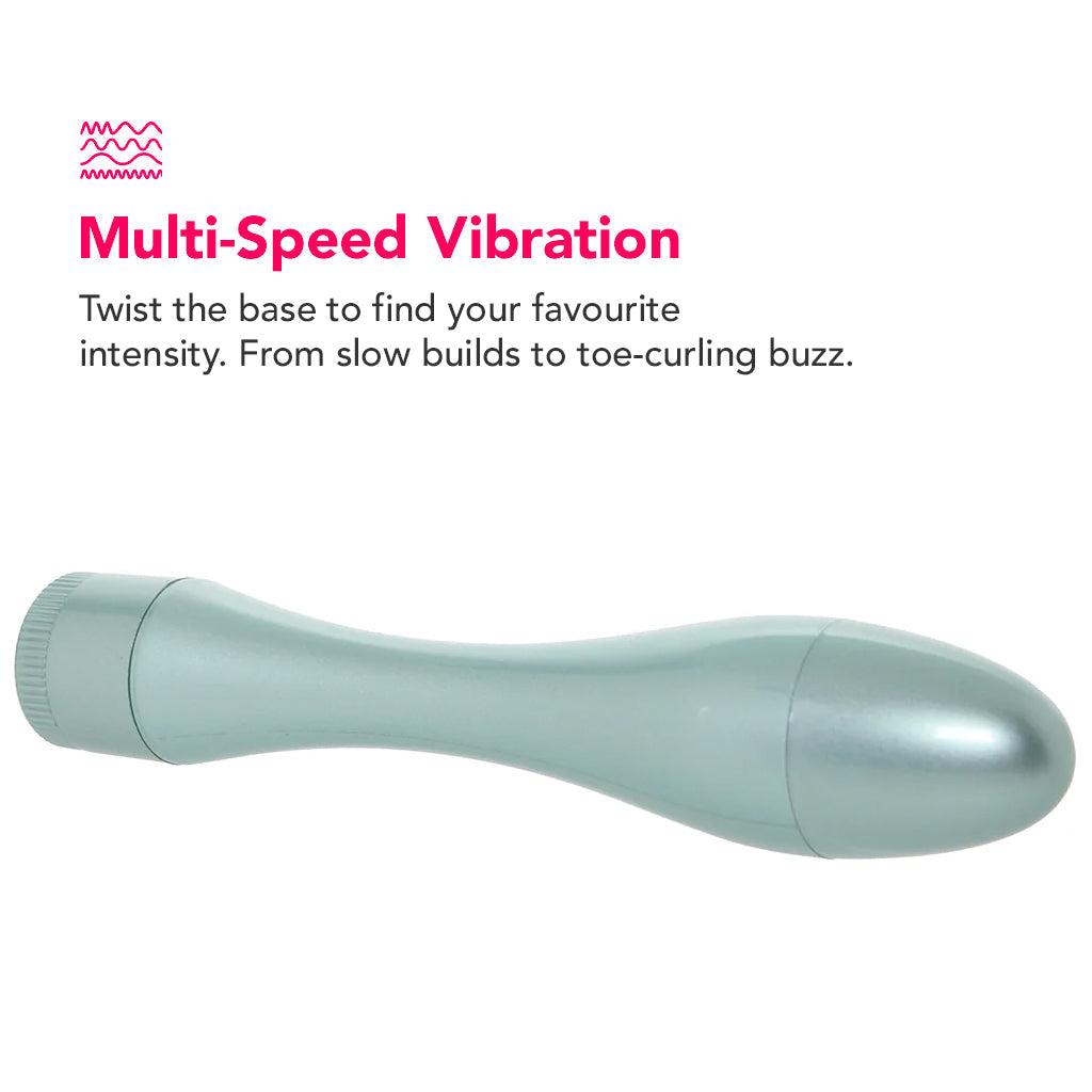 Teardrop Waterproof Probe Vibe in Green Vibrators > Traditional Vibrators - Tophatter Daily Deals