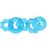 Enhancer Five Piece Cock Ring Set Cock Rings - Tophatter Daily Deals