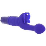Silicone Butterfly Kiss Vibe in Purple Vibrators > G-Spot Vibrators - Tophatter Daily Deals